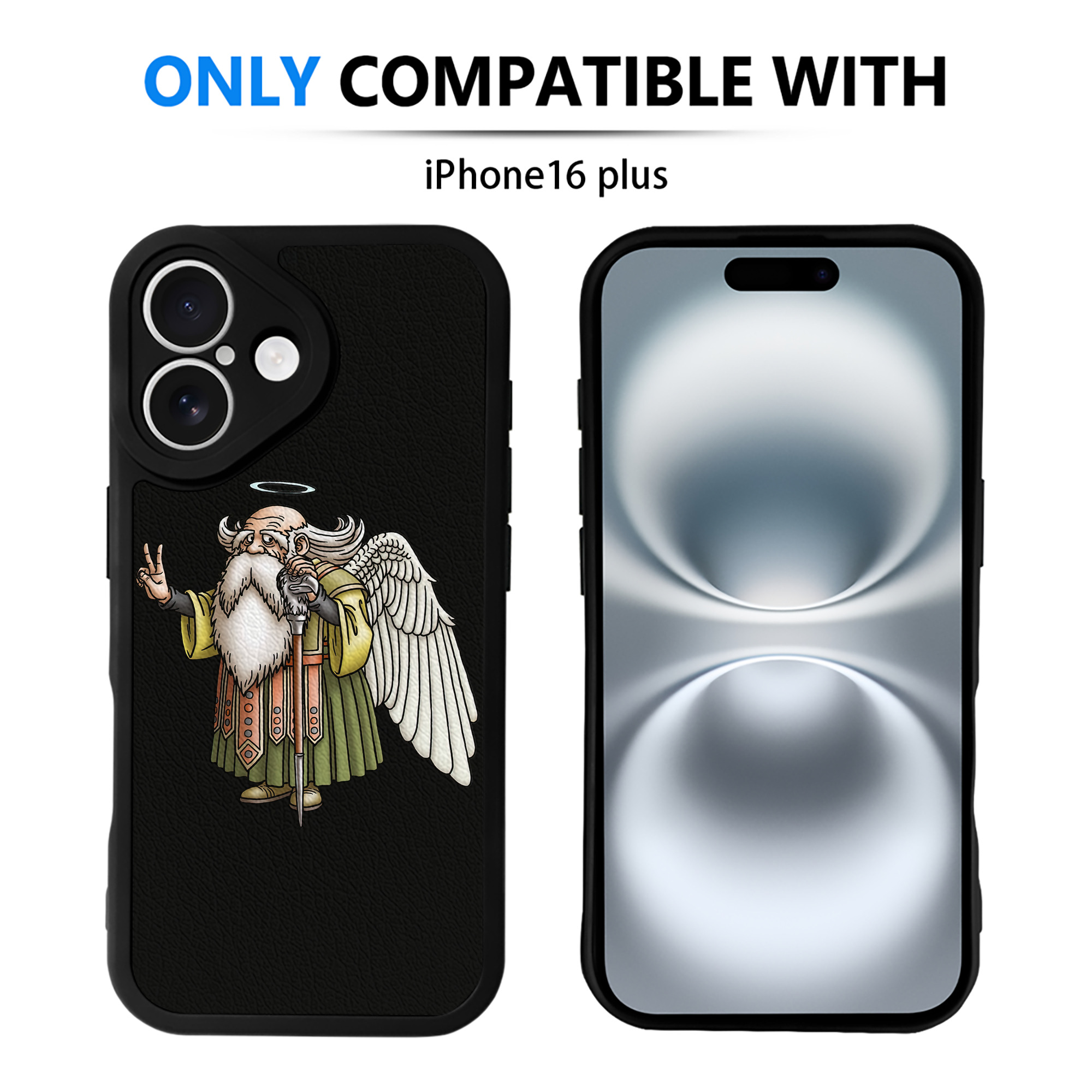 （画像用） ドラゴンクエスト Doragon Kuesuto Dragon Quest 【iPhone 16シリーズ対応】シリコンスマホケース（レザー調） 材質：シリコン